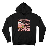 Christmas Lights And Real Estate Advice Funny Realtor Saying Hoodie