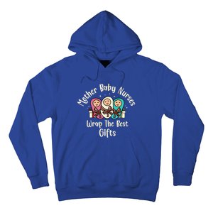 Christmas L And D Labor Mother Nurses Wrap The Best Funny Gift Meaningful Gift Hoodie