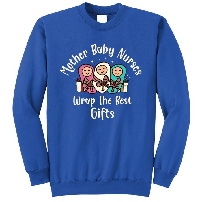 Christmas L And D Labor Mother Nurses Wrap The Best Funny Gift Meaningful Gift Sweatshirt