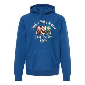 Christmas L And D Labor Mother Nurses Wrap The Best Funny Gift Meaningful Gift Premium Hoodie