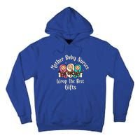 Christmas L And D Labor Mother Nurses Wrap The Best Funny Gift Meaningful Gift Tall Hoodie