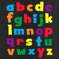 Colorful Letters Alphabet Educational Abcs Beanie