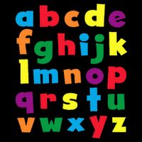 Colorful Letters Alphabet Educational Abcs Visor