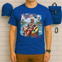 Chillin Like A Felon Retro Summer Pink Funny Trump 2024 T-Shirt