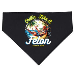 Chillin Like A Felon Summer 2024 USA-Made Doggie Bandana