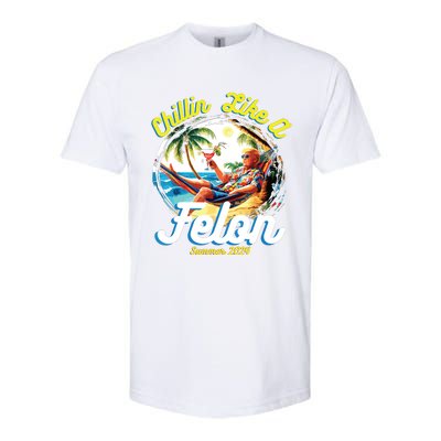 Chillin Like A Felon Summer 2024 Softstyle CVC T-Shirt