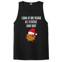 Christmas Look At Me Being All Festive And Shit Basketball  PosiCharge Competitor Tank