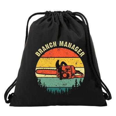 Cool Lumberjack Art Women Arborist Logger Branch Manager Drawstring Bag