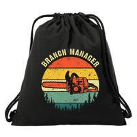 Cool Lumberjack Art Women Arborist Logger Branch Manager Drawstring Bag
