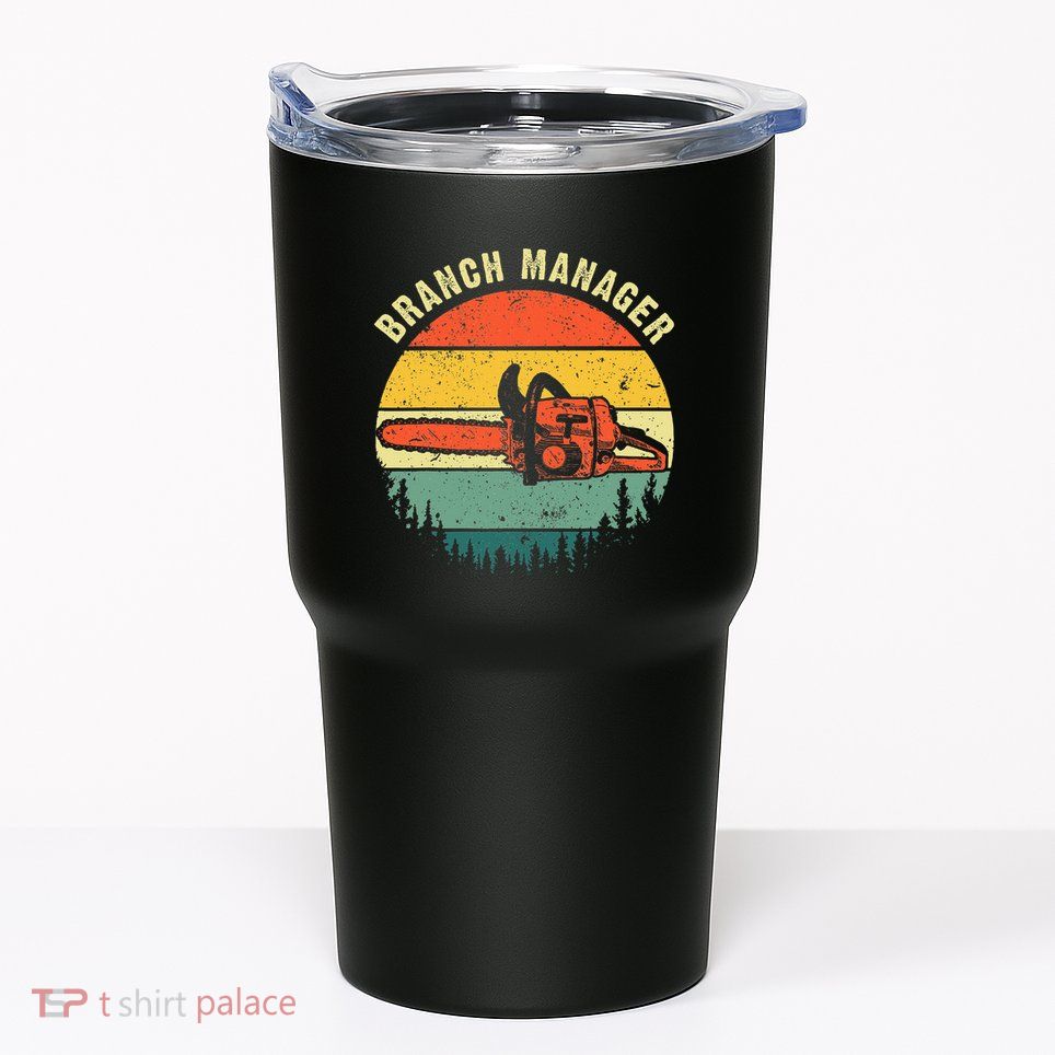 Cool Lumberjack Art Women Arborist Logger Branch Manager Tumbler