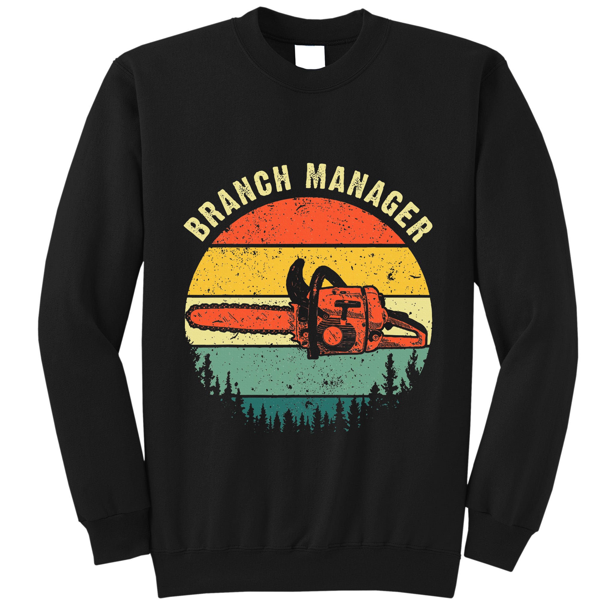 Cool Lumberjack Art Women Arborist Logger Branch Manager Tall Sweatshirt