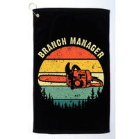 Cool Lumberjack Art Women Arborist Logger Branch Manager Golf Towel