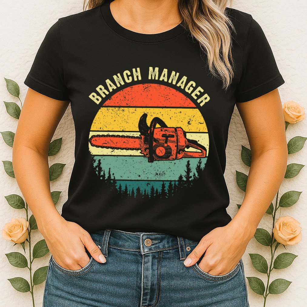 Cool Lumberjack Art Women Arborist Logger Branch Manager Womens T-Shirt