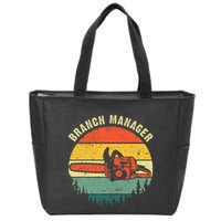 Cool Lumberjack Art Women Arborist Logger Branch Manager Zip Tote Bag