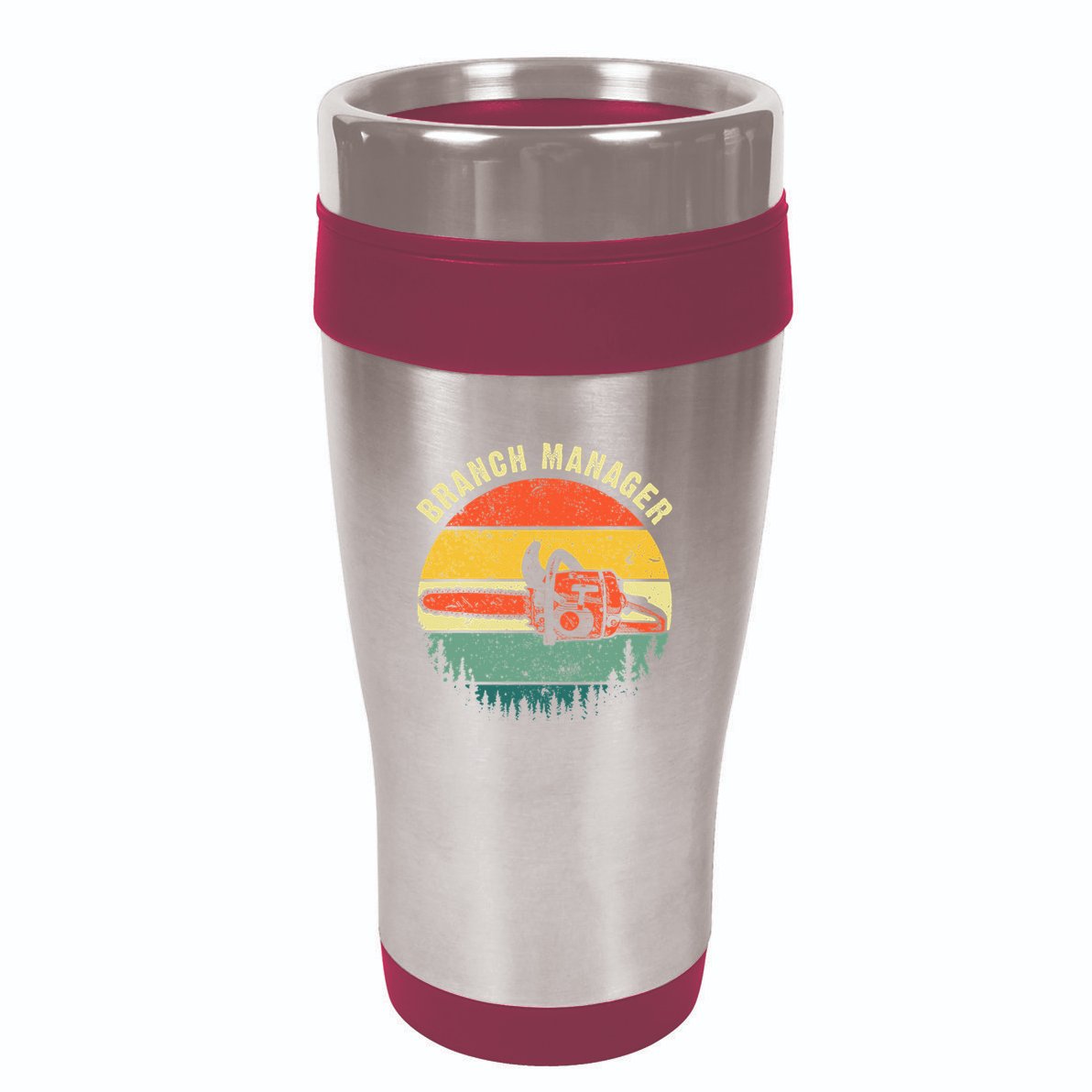 Cool Lumberjack Art Women Arborist Logger Branch Manager 16oz Travel Tumbler