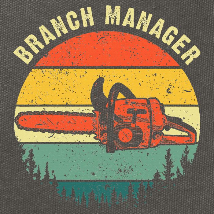 Cool Lumberjack Art Women Arborist Logger Branch Manager Cotton Canvas Backpack