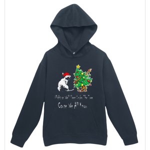 Cat Lover Art IM The Gift In The Family Funny Christmas Urban Pullover Hoodie