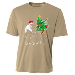 Cat Lover Art IM The Gift In The Family Funny Christmas Cooling Performance Crew T-Shirt