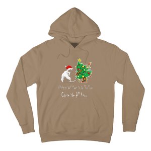 Cat Lover Art IM The Gift In The Family Funny Christmas Hoodie