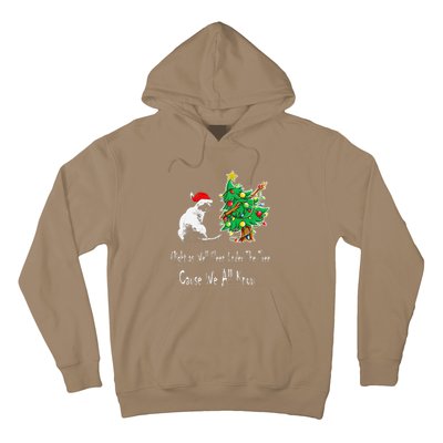 Cat Lover Art IM The Gift In The Family Funny Christmas Hoodie