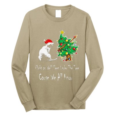 Cat Lover Art IM The Gift In The Family Funny Christmas Long Sleeve Shirt