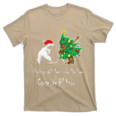 Cat Lover Art IM The Gift In The Family Funny Christmas T-Shirt