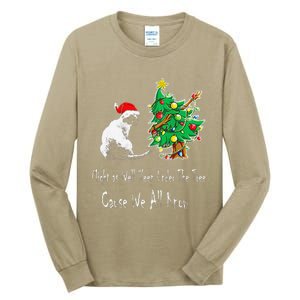 Cat Lover Art IM The Gift In The Family Funny Christmas Tall Long Sleeve T-Shirt