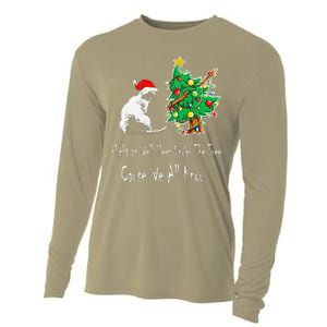 Cat Lover Art IM The Gift In The Family Funny Christmas Cooling Performance Long Sleeve Crew