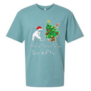 Cat Lover Art IM The Gift In The Family Funny Christmas Sueded Cloud Jersey T-Shirt