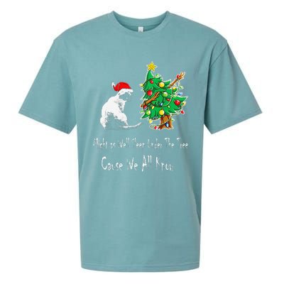 Cat Lover Art IM The Gift In The Family Funny Christmas Sueded Cloud Jersey T-Shirt