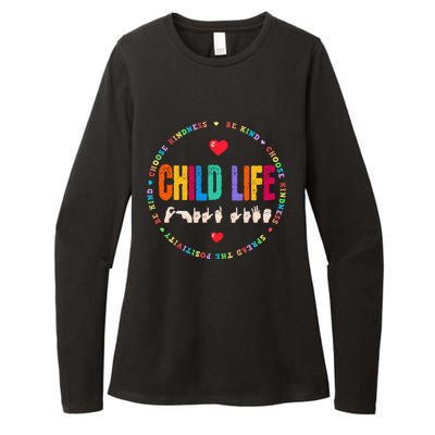 Child Life ASL Specialist Pediatric Health Care Professional Womens CVC Long Sleeve Shirt