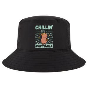 Chillin Like A Capybara Rodent Animals Capybaras Capybara Cool Comfort Performance Bucket Hat