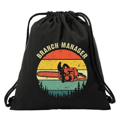 Cool Lumberjack Art Women Arborist Logger Branch Manager Drawstring Bag