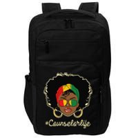 Counselor Life African American Pride Career Counseling Impact Tech Backpack