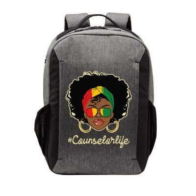 Counselor Life African American Pride Career Counseling Vector Backpack