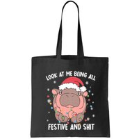 Christmas Look At Me Being All Festive And Shits Moo Deng Bag