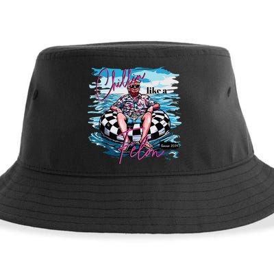 Chillin Like A Felon Sustainable Bucket Hat