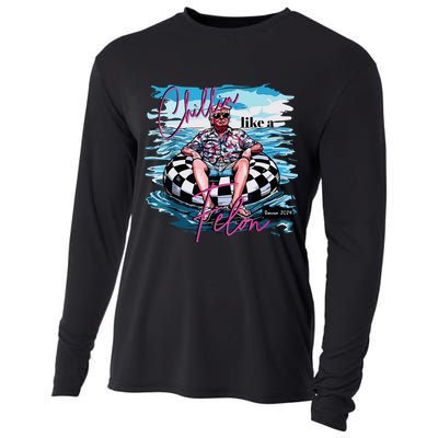 Chillin Like A Felon Cooling Performance Long Sleeve Crew