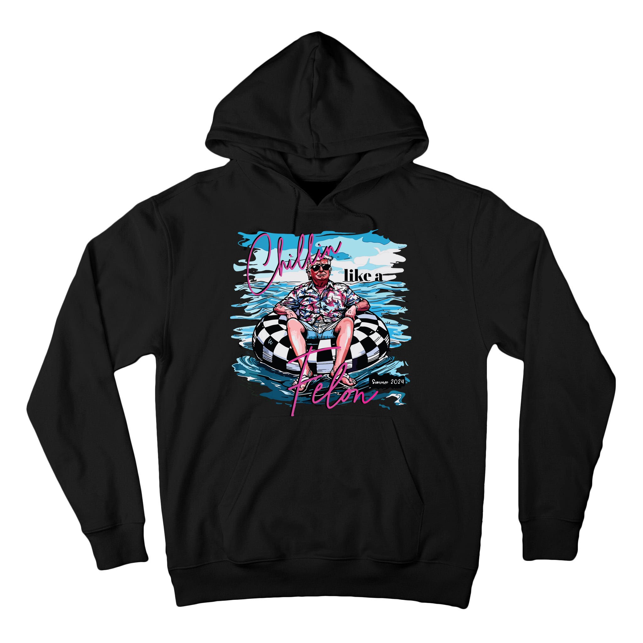 Chillin Like A Felon Tall Hoodie