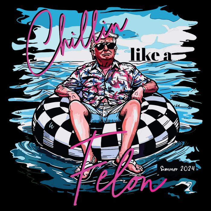 Chillin Like A Felon Toddler Fine Jersey T-Shirt