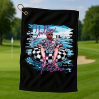 Chillin Like A Felon Golf Towel