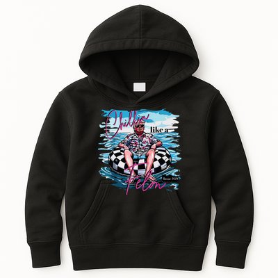 Chillin Like A Felon Kids Hoodie