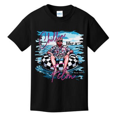 Chillin Like A Felon Kids T-Shirt