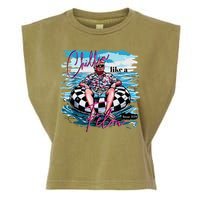 Chillin Like A Felon Garment-Dyed Women's Muscle Tee