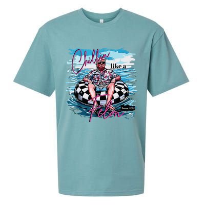 Chillin Like A Felon Sueded Cloud Jersey T-Shirt