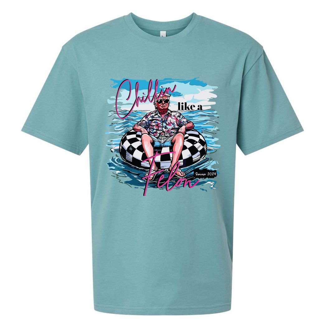 Chillin Like A Felon Sueded Cloud Jersey T-Shirt