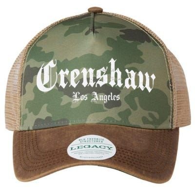 Crenshaw Los Angeles California Hood Legacy Tie Dye Trucker Hat