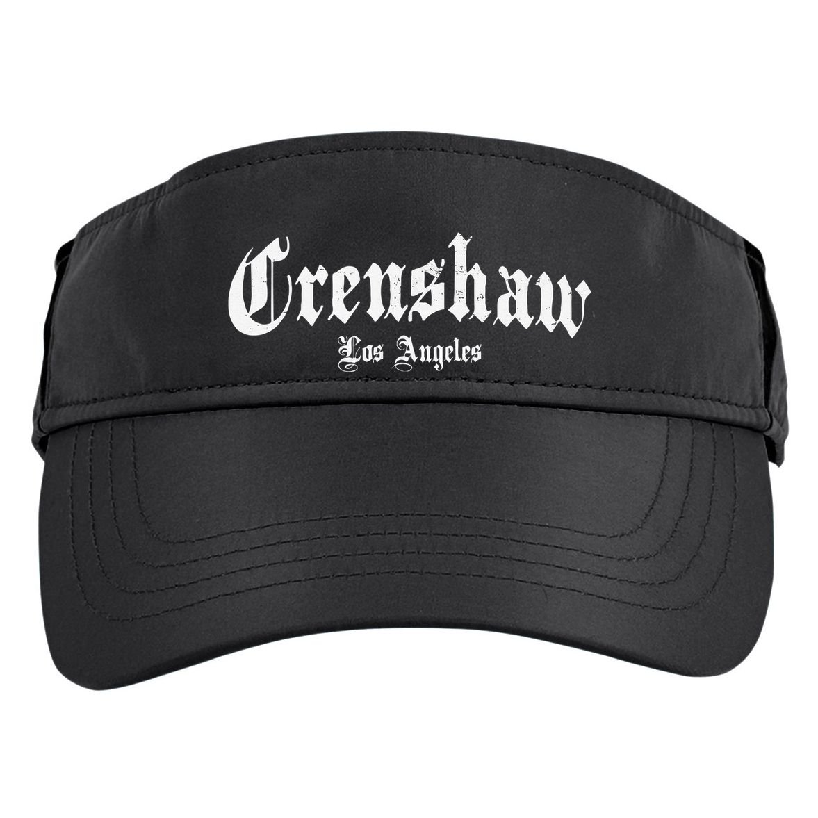Crenshaw Los Angeles California Hood Adult Drive Performance Visor