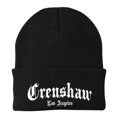 Crenshaw Los Angeles California Hood Beanie