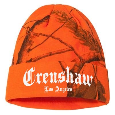 Crenshaw Los Angeles California Hood Kati Licensed 12" Camo Beanie